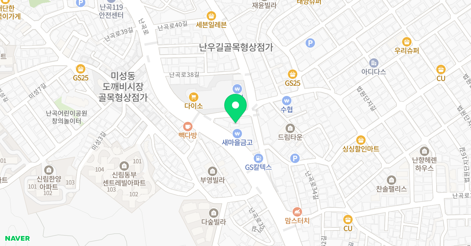 오드와이 댄스아카데미 위치