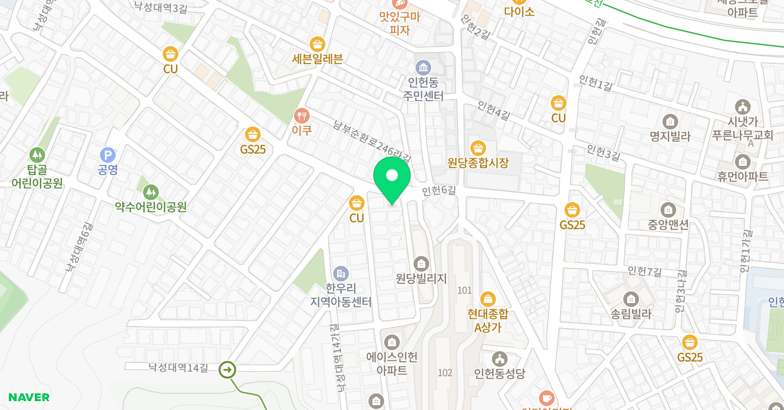 제이앤제이 음악학원 위치