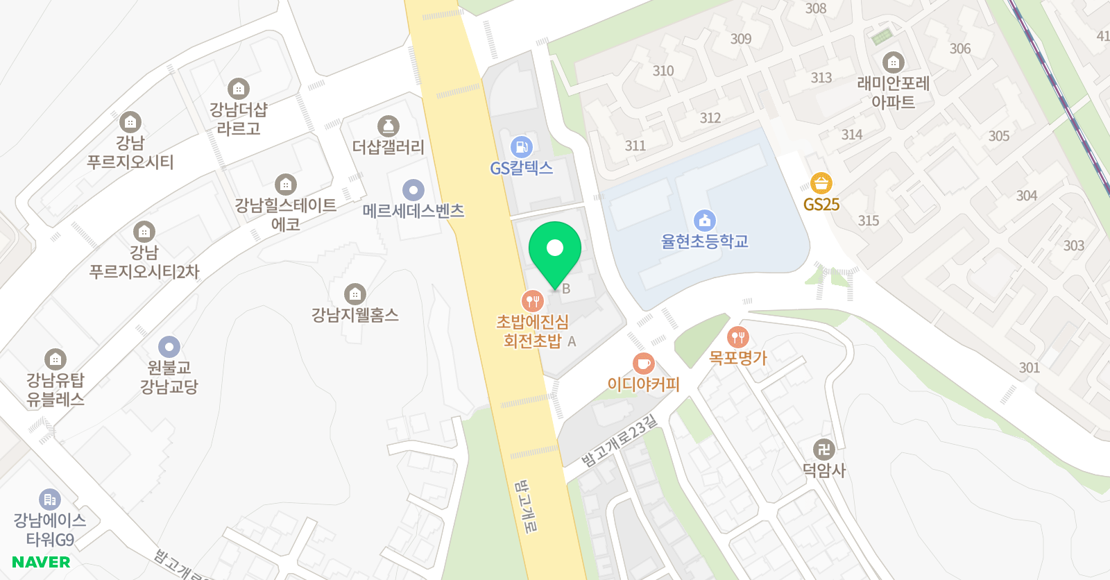 아티키즈 미술학원 위치