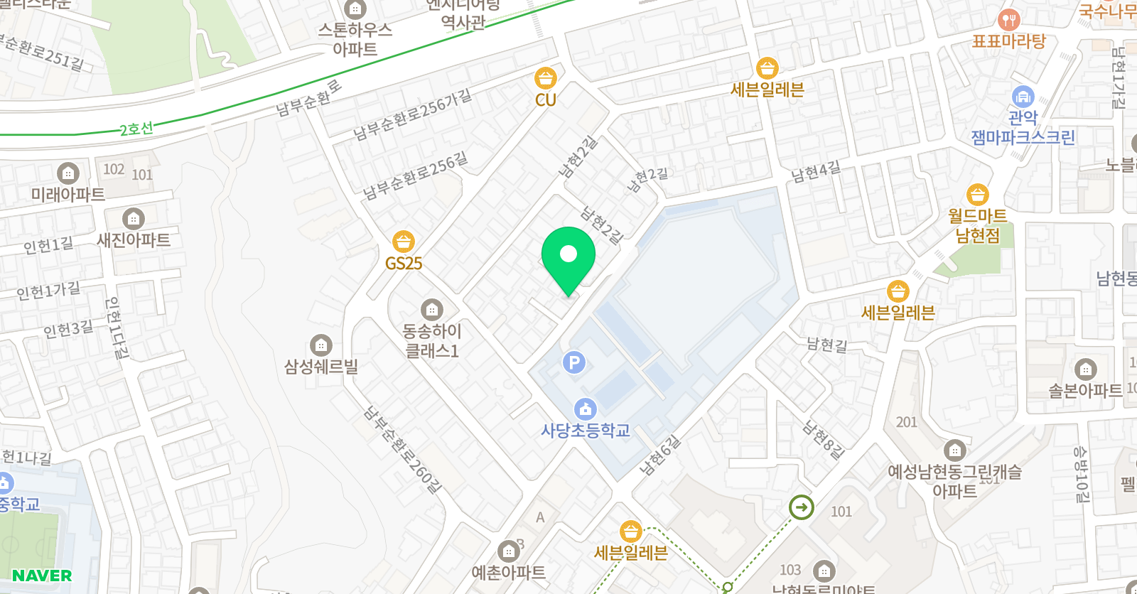 제이아이 영어 위치
