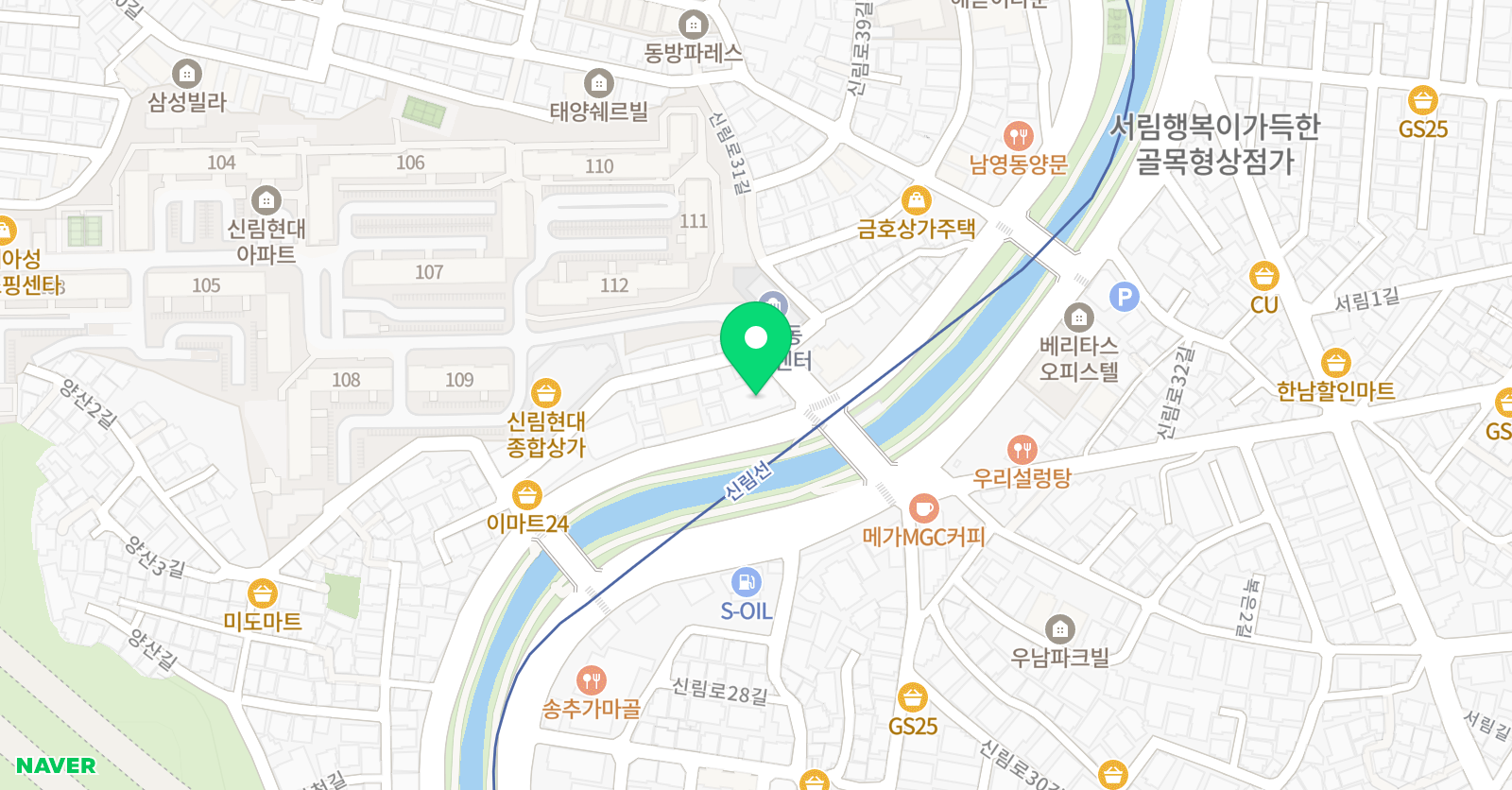 상지 학원 위치