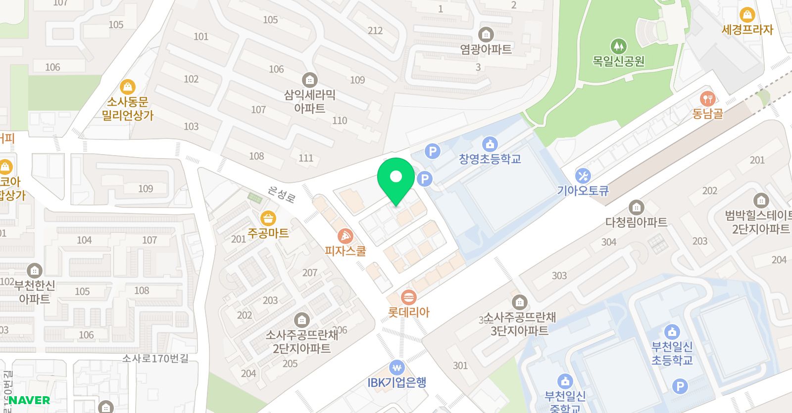 현이쌤 수학교실 위치