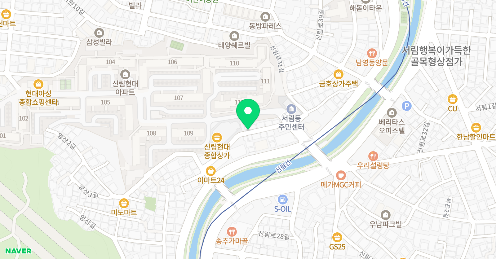 비바체 음악교습소 위치