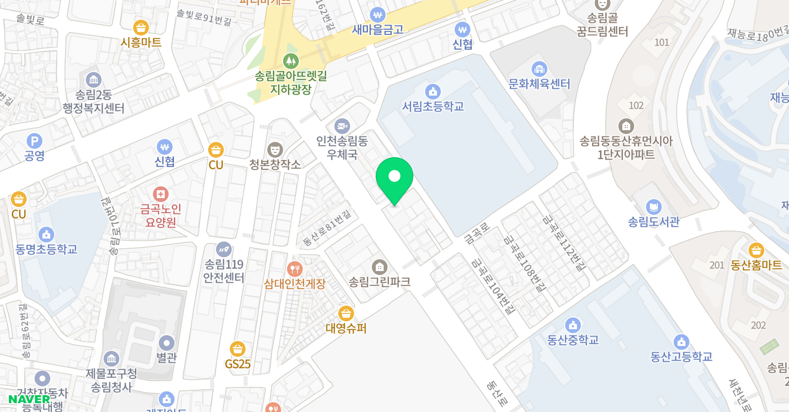 단디 학원 위치