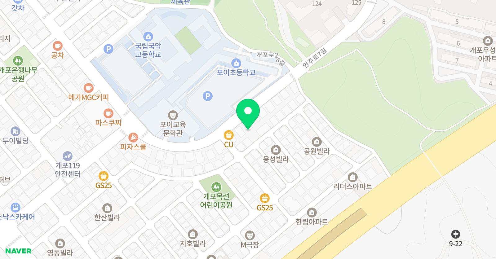 스마트해법 수학 강남포이점 위치