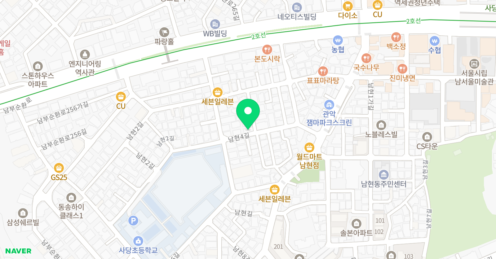 그리다 미술 위치