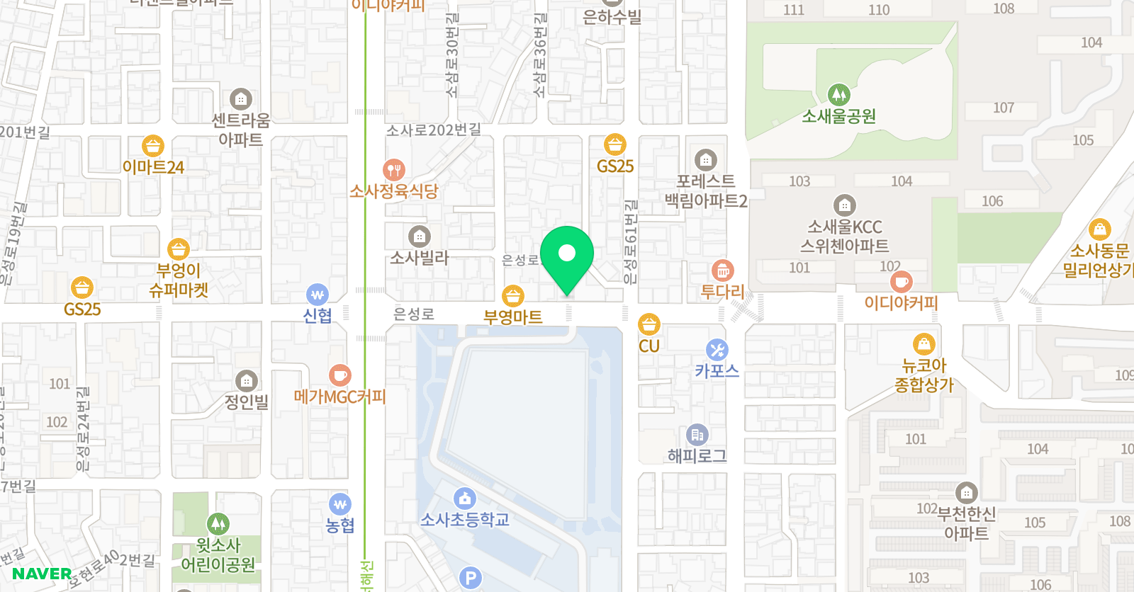 봉황 태권도수학교습소 위치