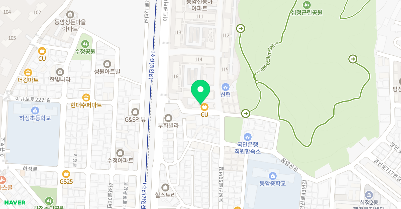 삼성영어 스카이학원 위치