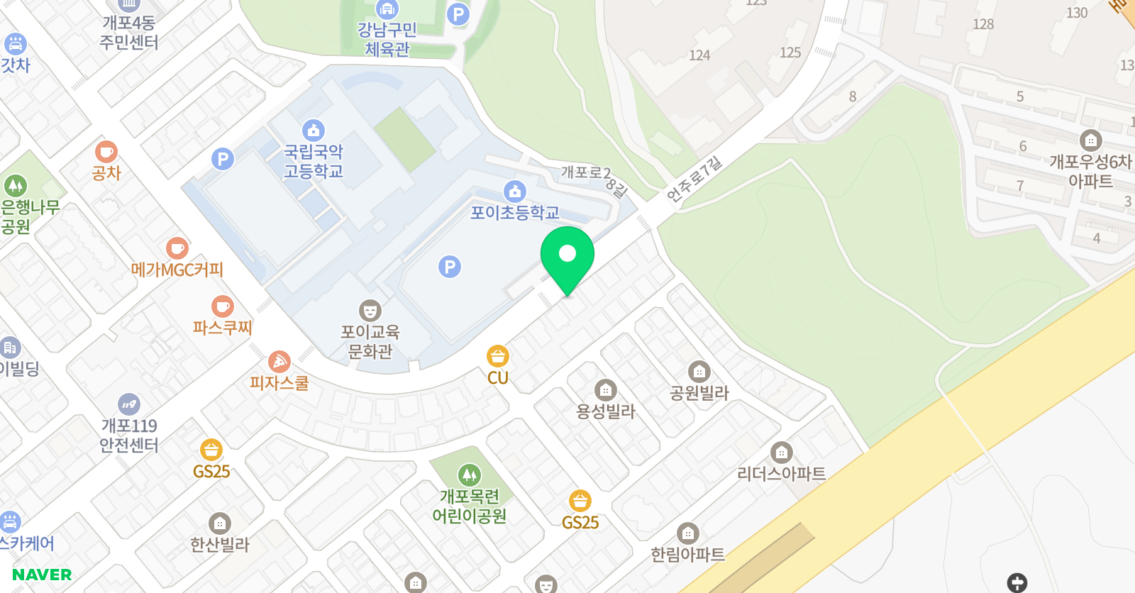 안쌤 독서논술 위치