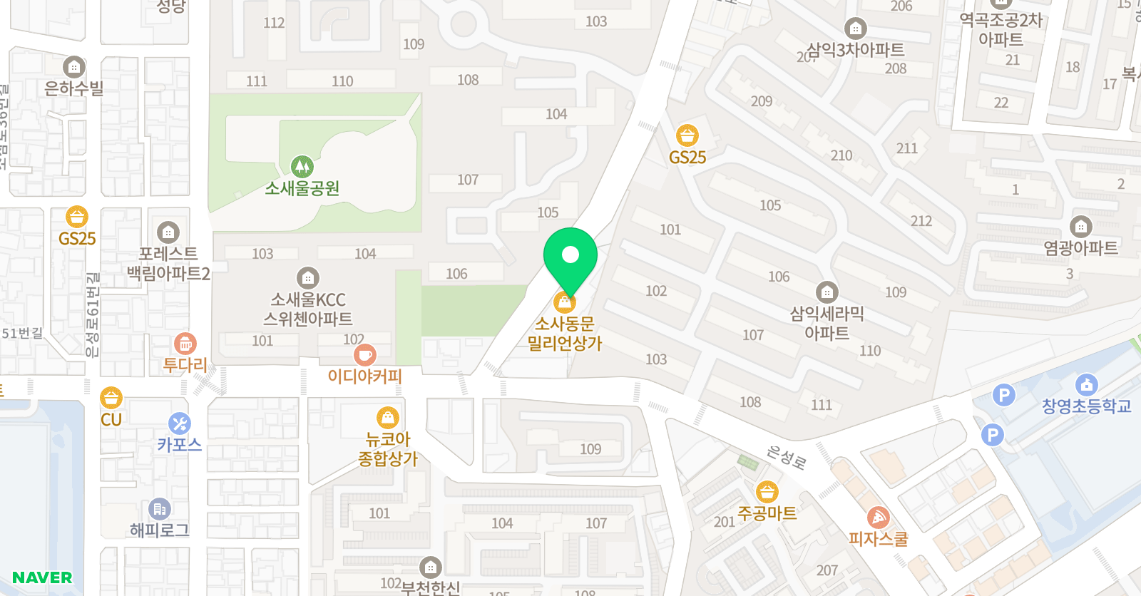 코딩하루부천범박 위치