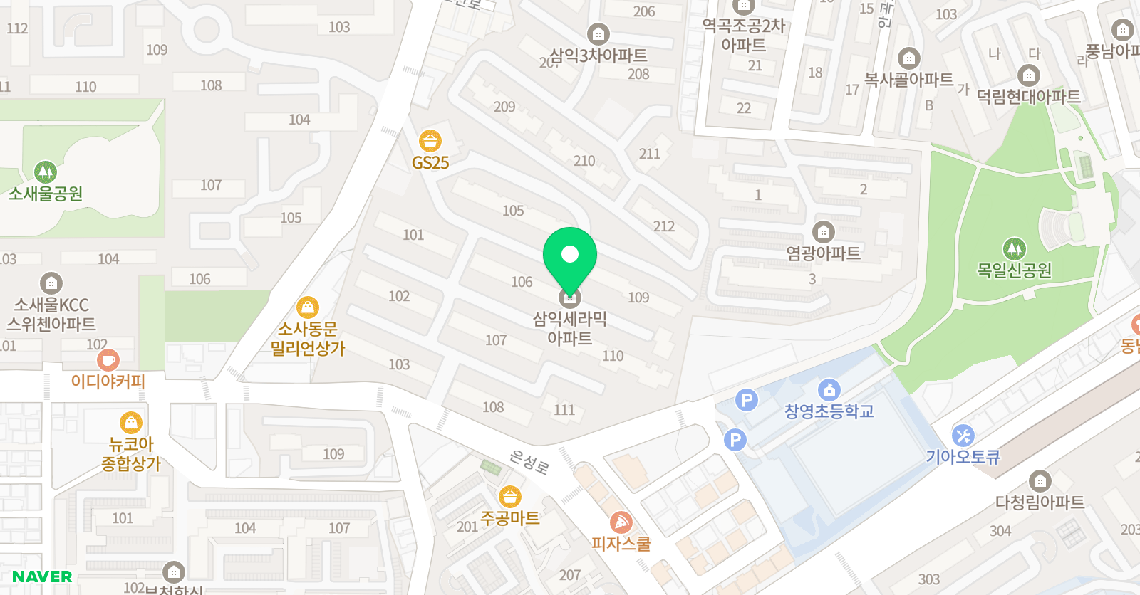 즐거운태권도 위치