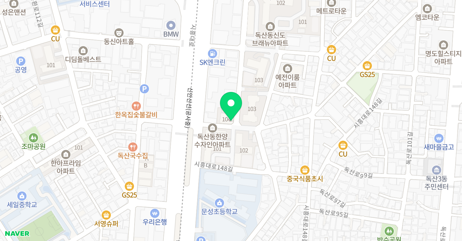 그리다 미술 위치