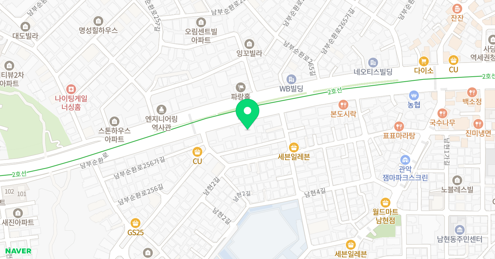 사당 풋볼 아카데미 위치