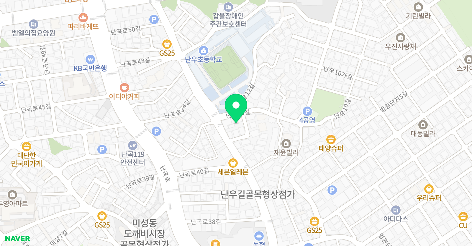 그림나무 미술학원 위치