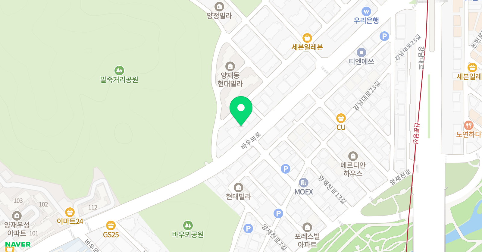 서초 주니어 농구교실 위치