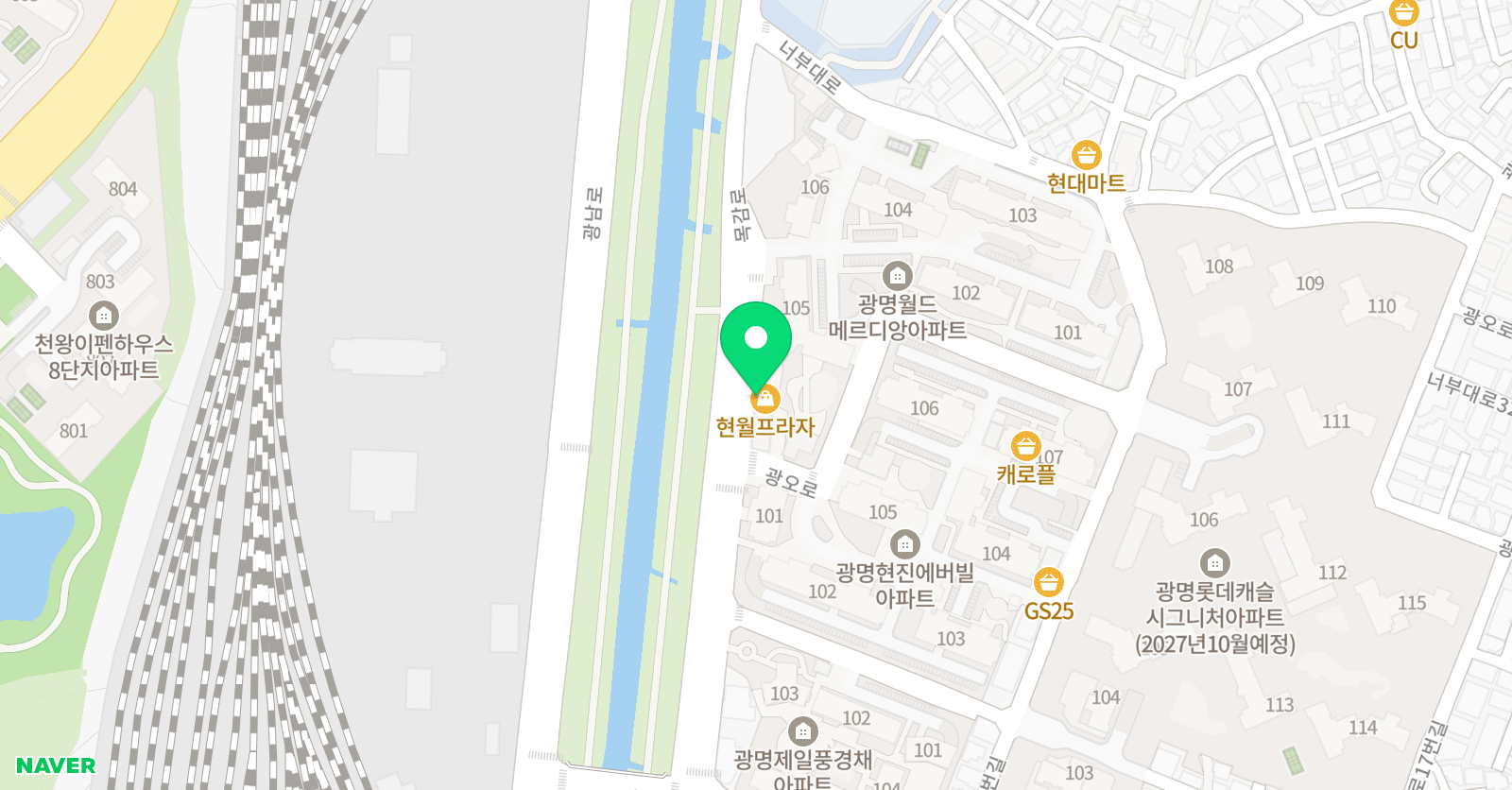 영광 음악학원 위치