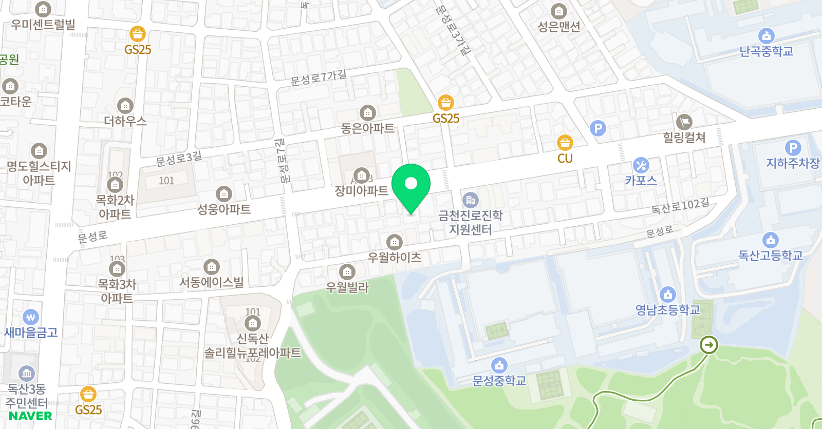 루디아 영어수학 공부방 위치