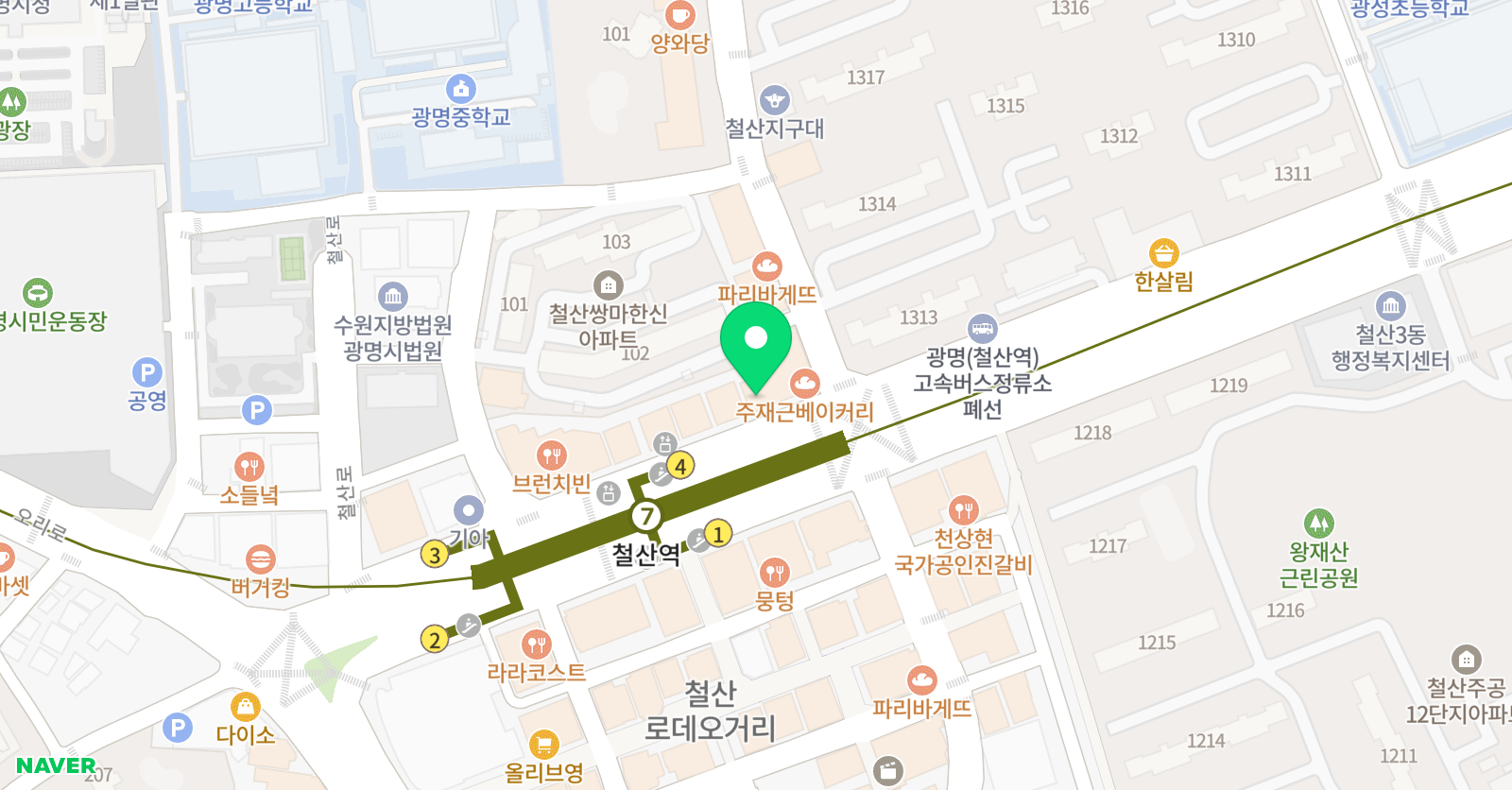 조민희 발레학원 위치