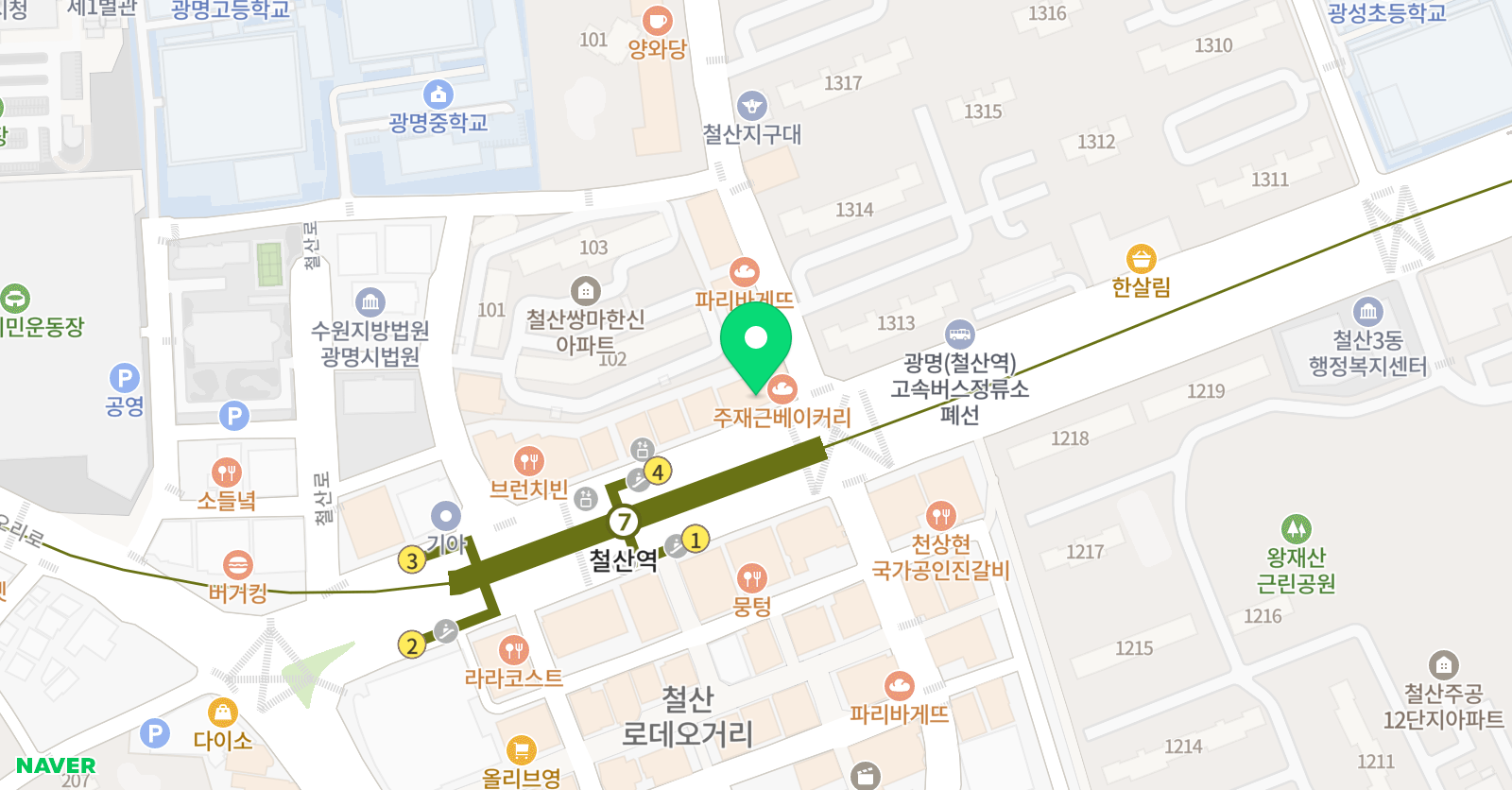 쉬즈댄스아카데미 위치