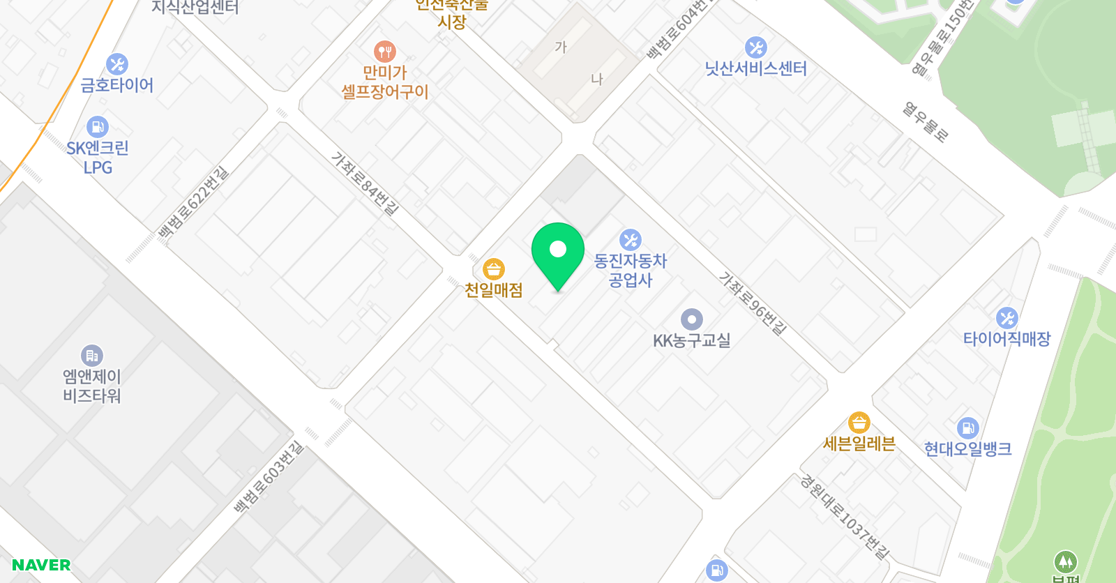 FMS 축구클럽 위치