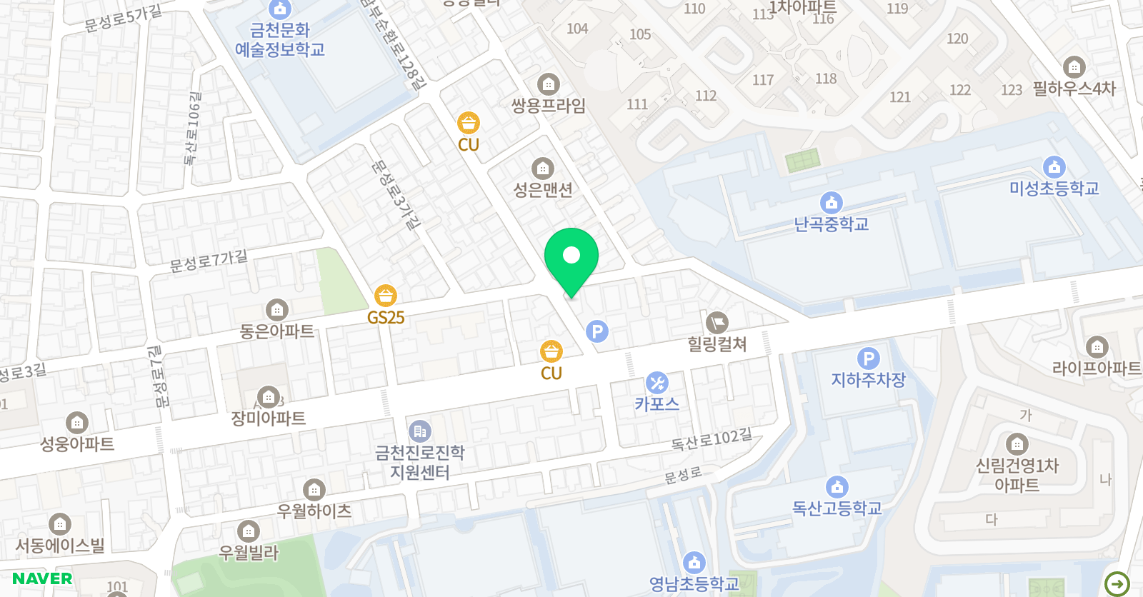 국가대표 퍼스트 태권도 위치