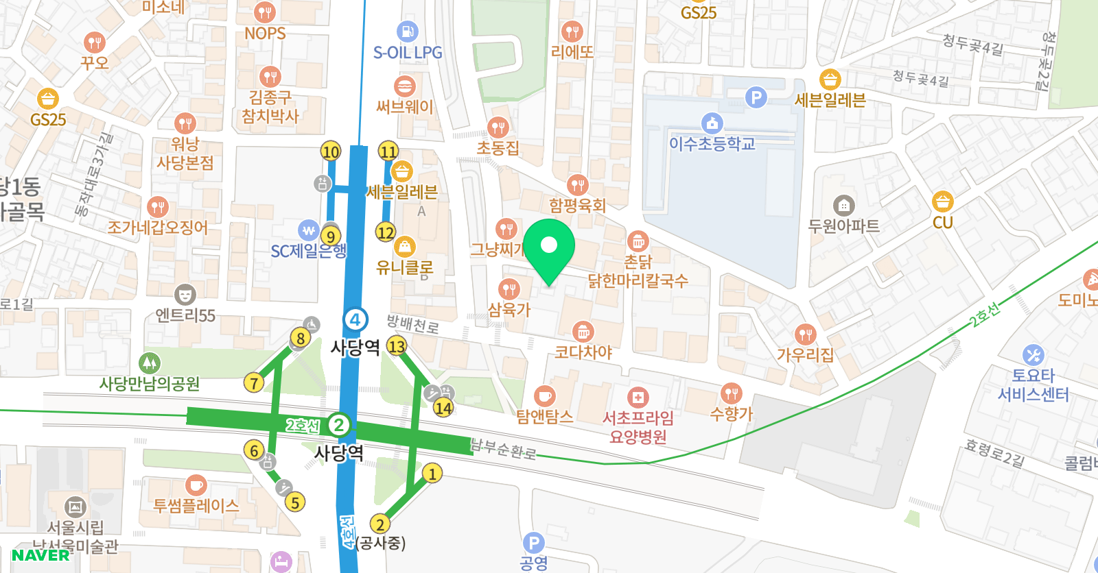 버클리 뮤직피아노 위치