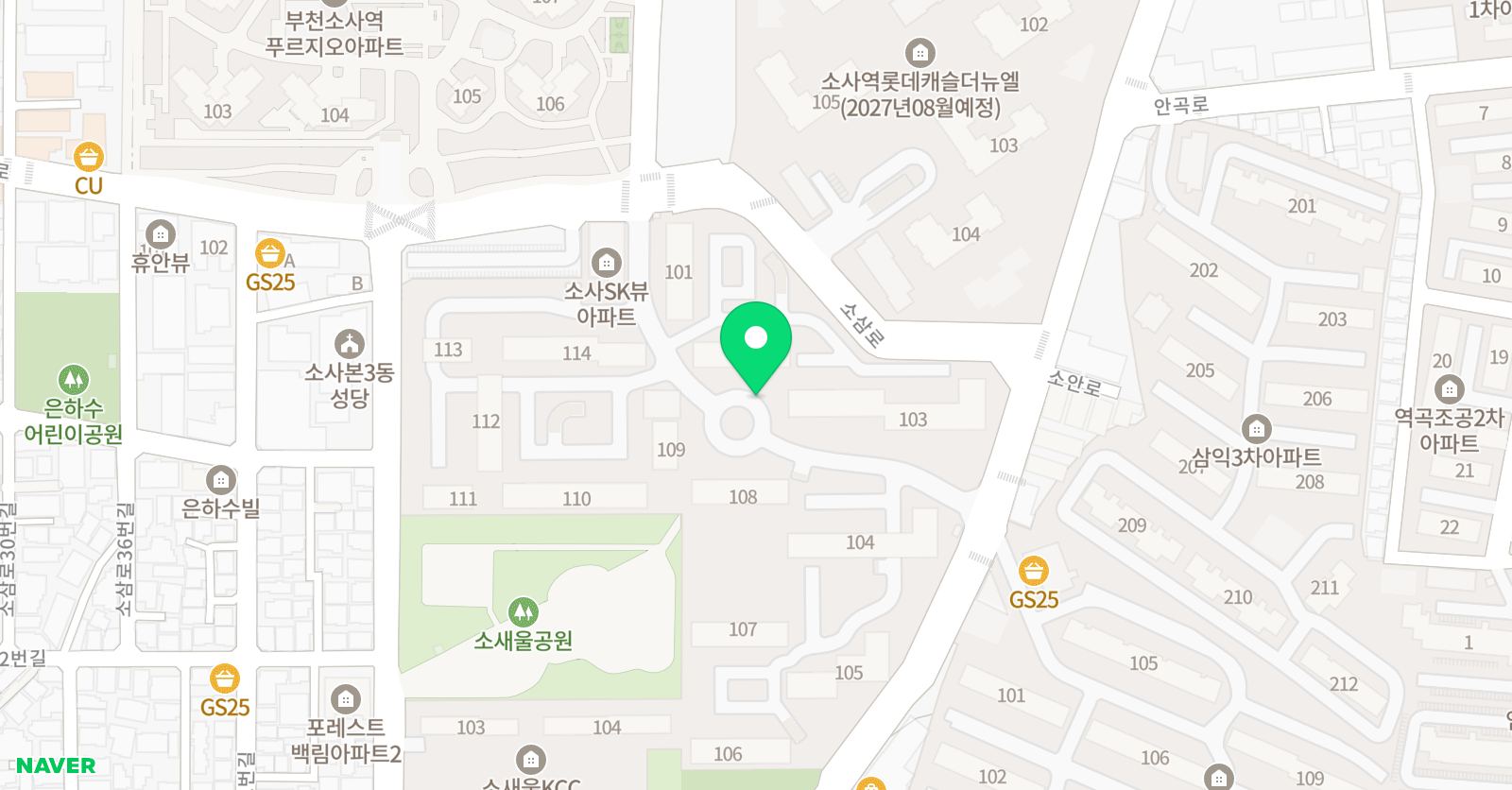 SK뷰 공부방 위치