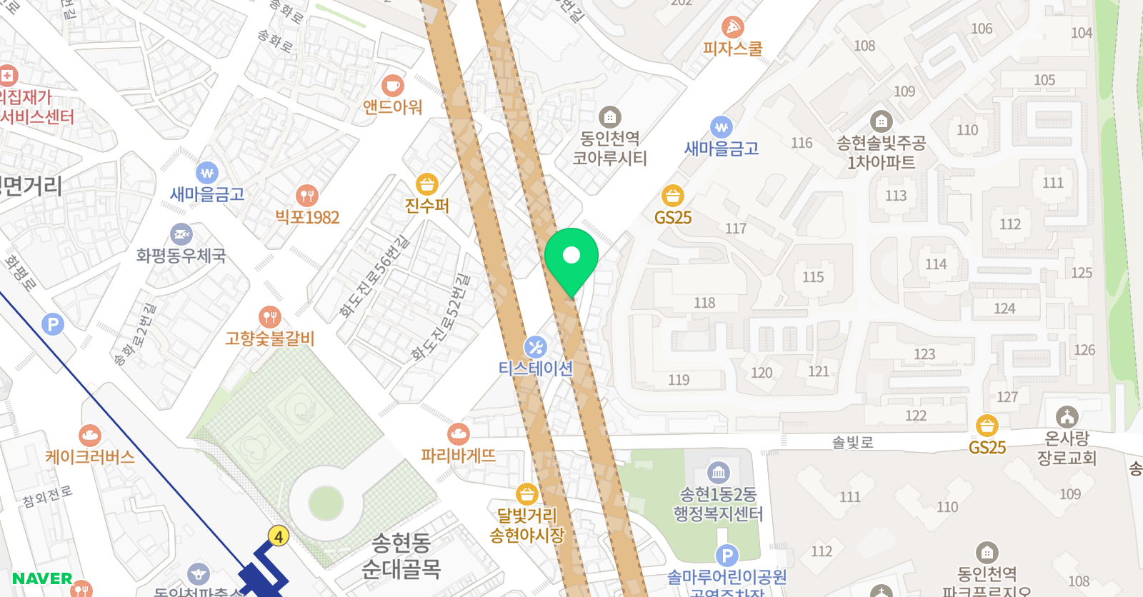 서강 실용음악학원 위치