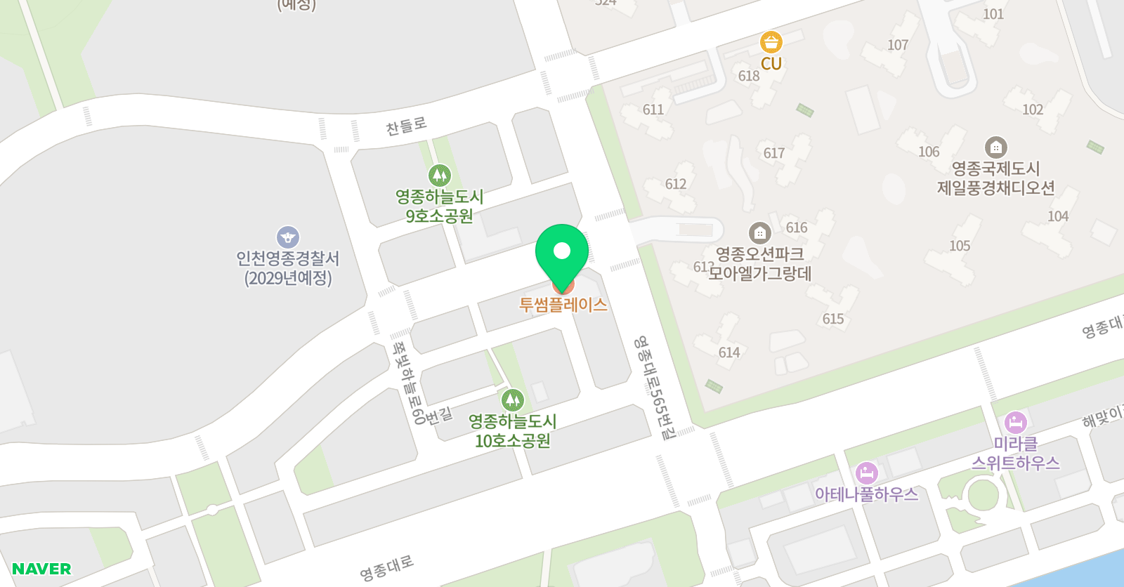 아소비큐미르스마트해법수학운남한빛학원 위치