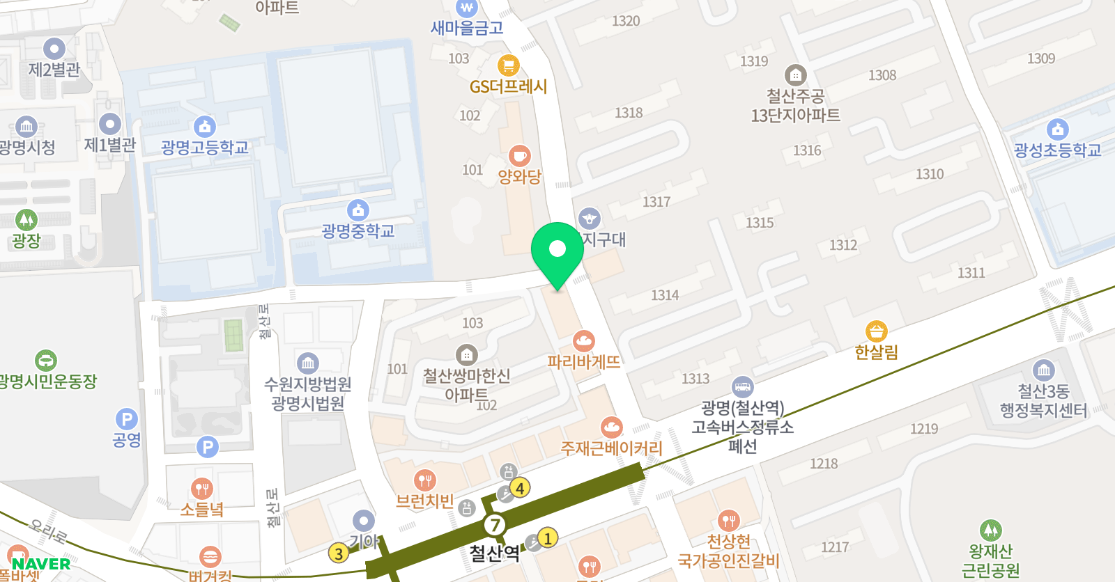그림채 미술 위치