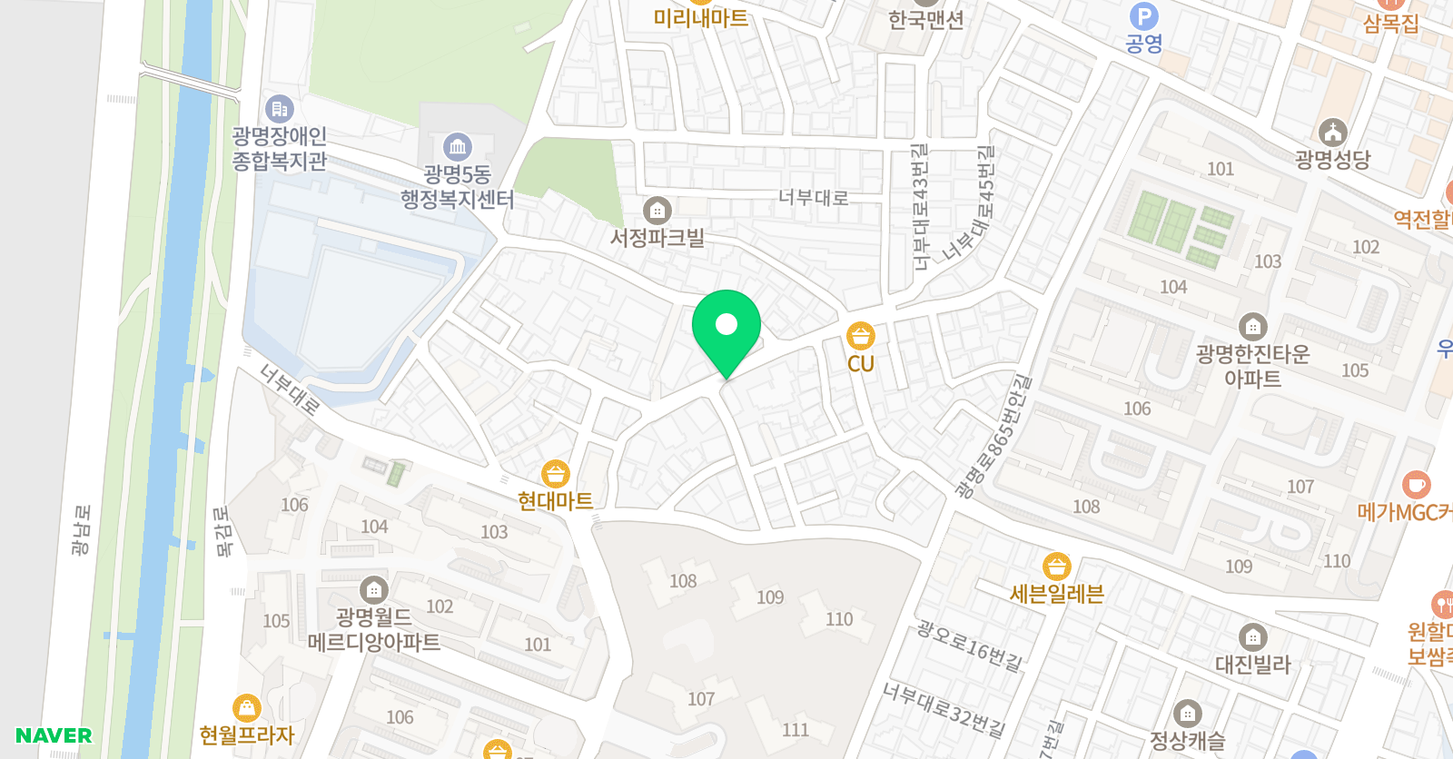 라인 미술학원 위치