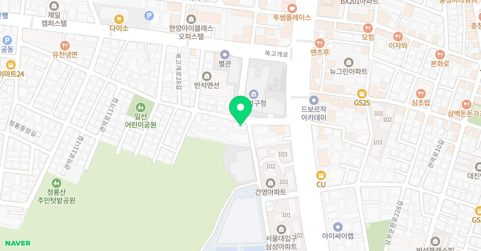 홍익아트랩 미술교습소 위치