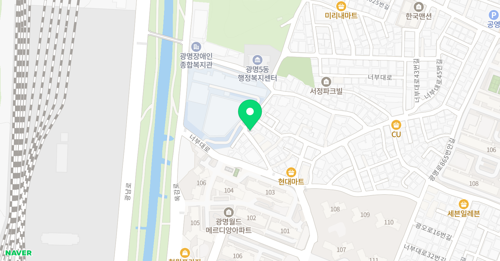 KCM이화뮤직 음악교습소 위치