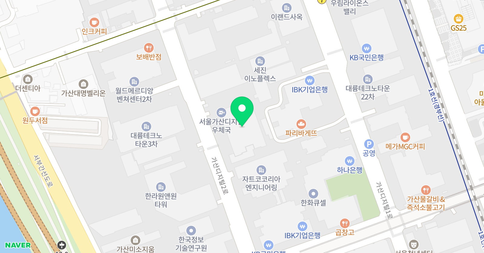 테스트 학원 위치