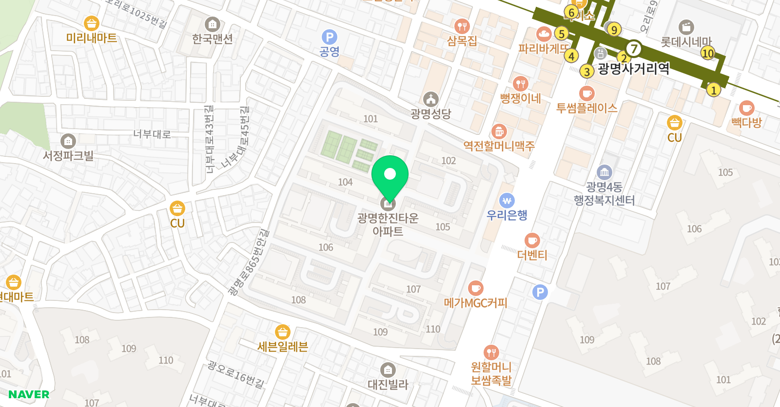 슬로우무빙요가 위치