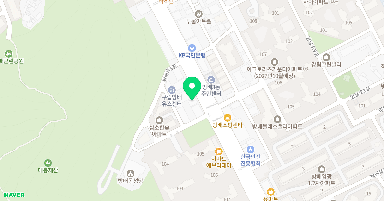프라임음악교습소 위치