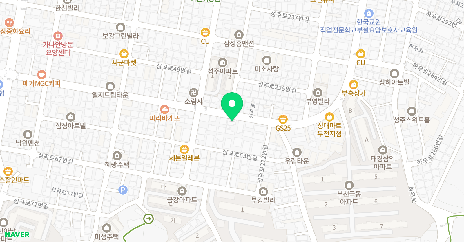 이엠티씨 영수보습학원 위치