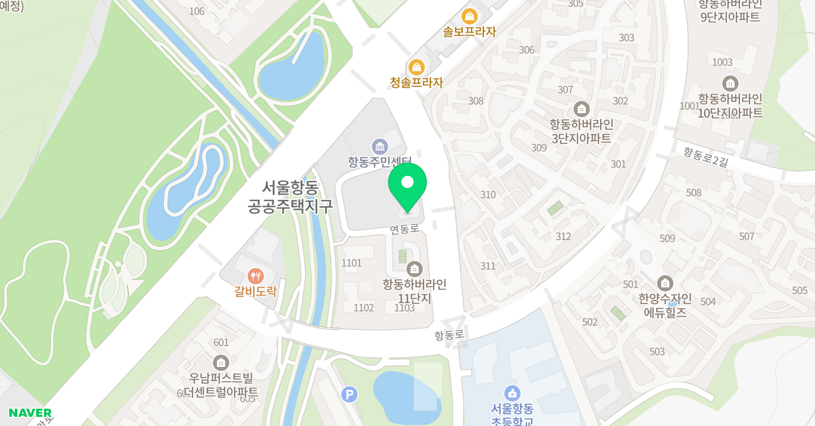 라피드 발레학원 위치