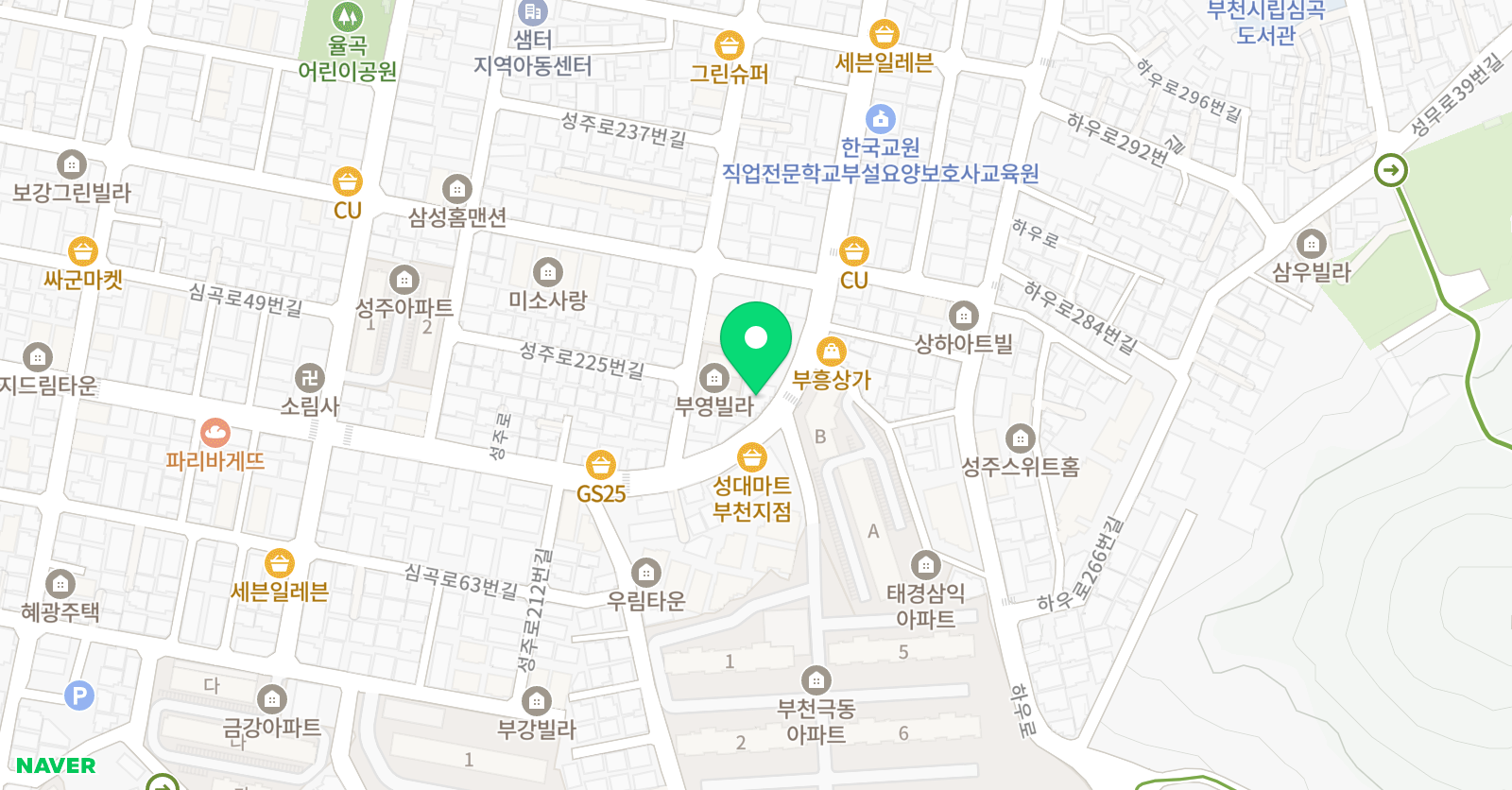 플라톤아카데미 심곡 독서토론논술 교습소 위치