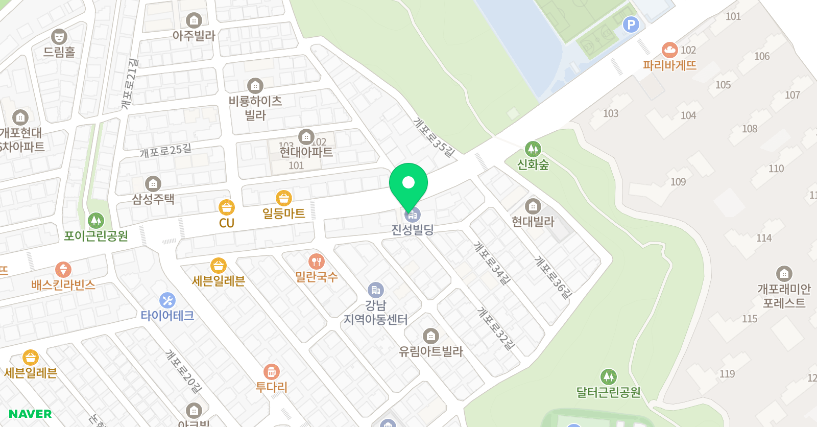 지독한 수학학원 위치
