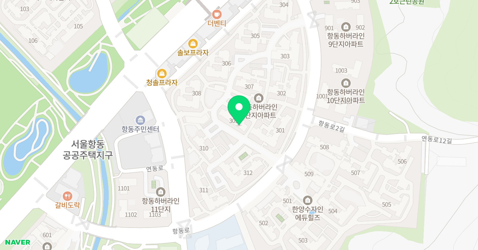 기탄 사고력교실 항동하버라인점 위치