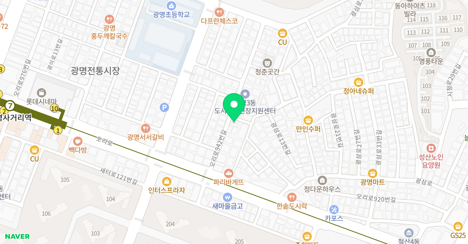 성지 음악학원 위치