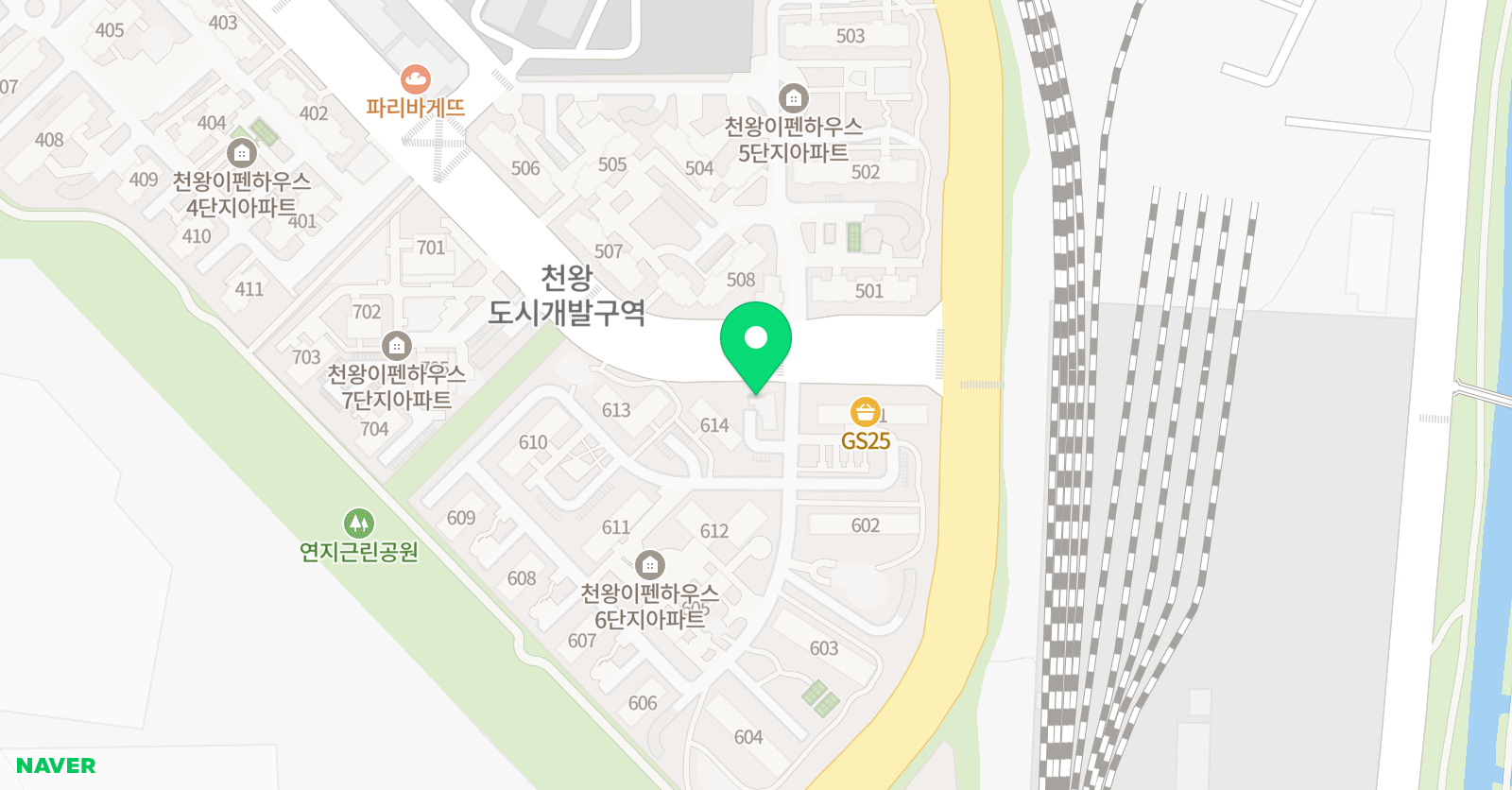 풍경이있는 수채화 위치