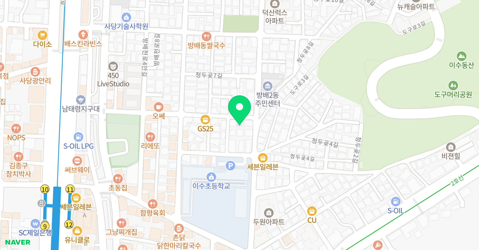 아이뮤직 음악교습소 위치