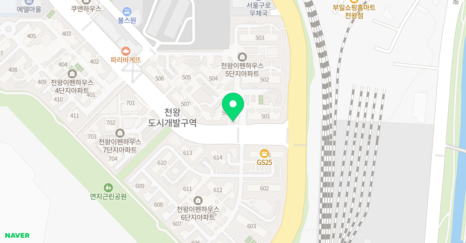 우리동네북쟁이 음악교습소 위치