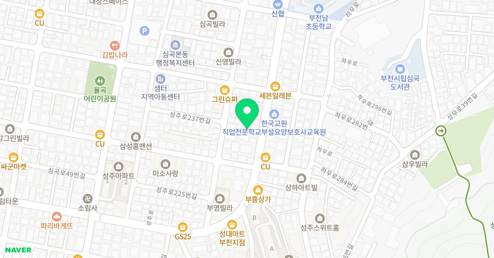 로제타스톤 부천남초점 위치