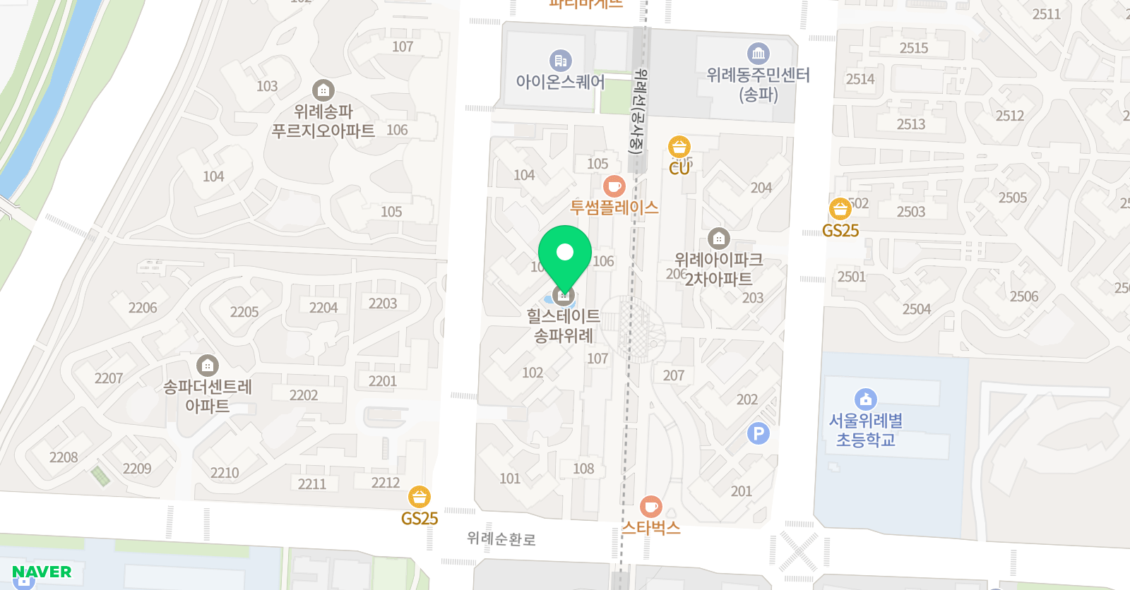 라뮤직 피아노 위치