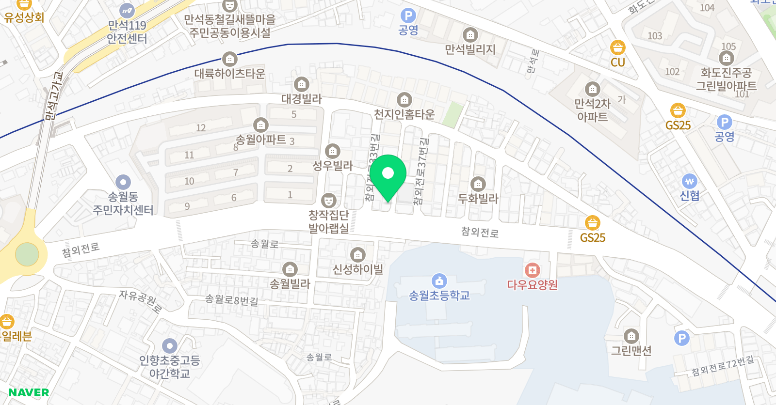 라온 학원 위치