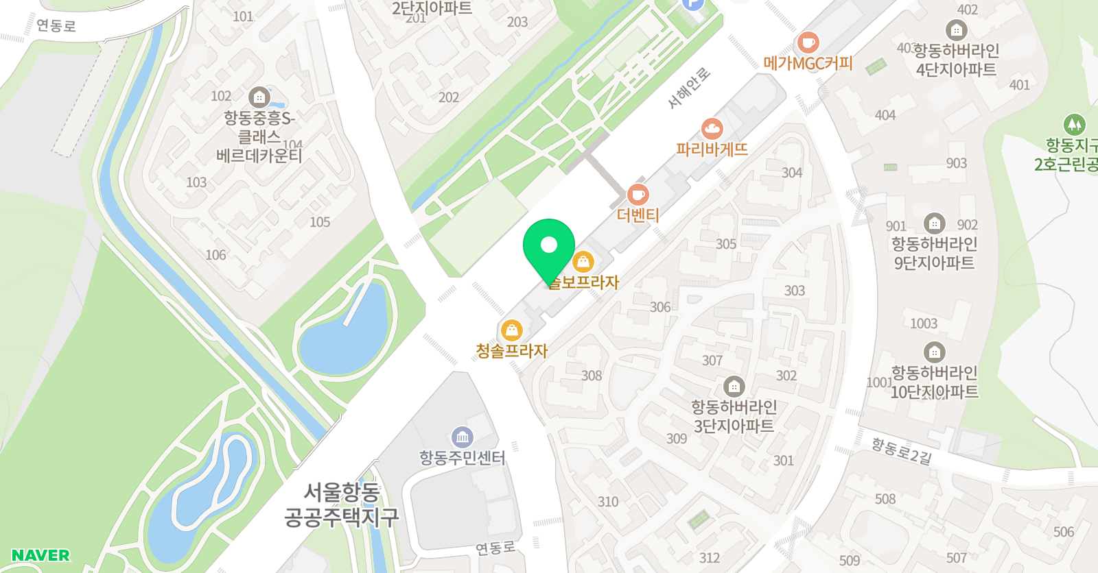 초중고 프라임학원 위치