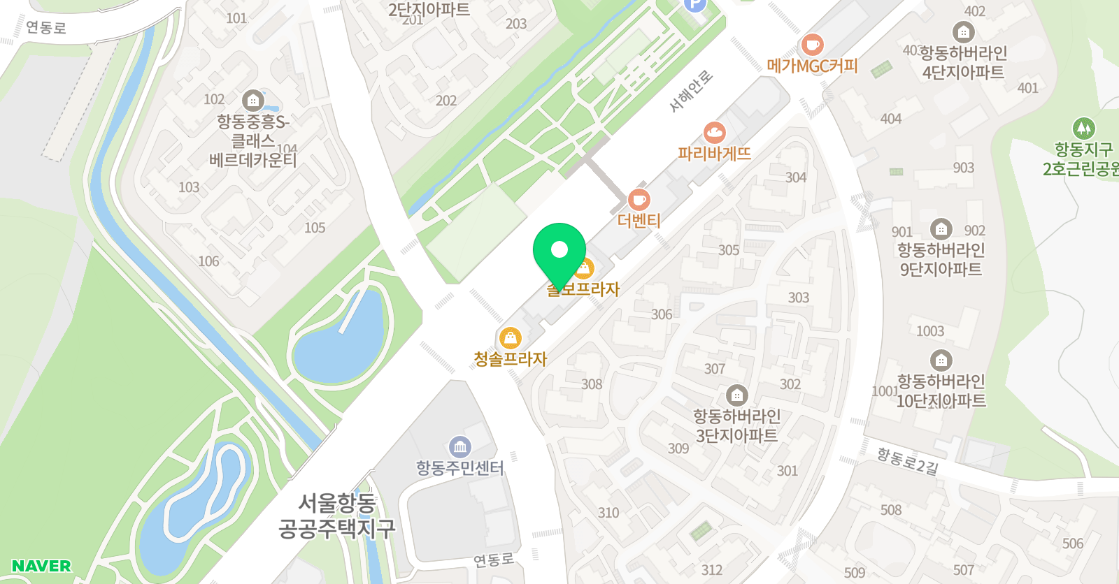 조엘잉글리쉬 영어전문학원 위치